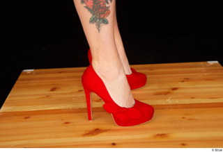 Jarushka Ross foot red high heels shoes 0007.jpg